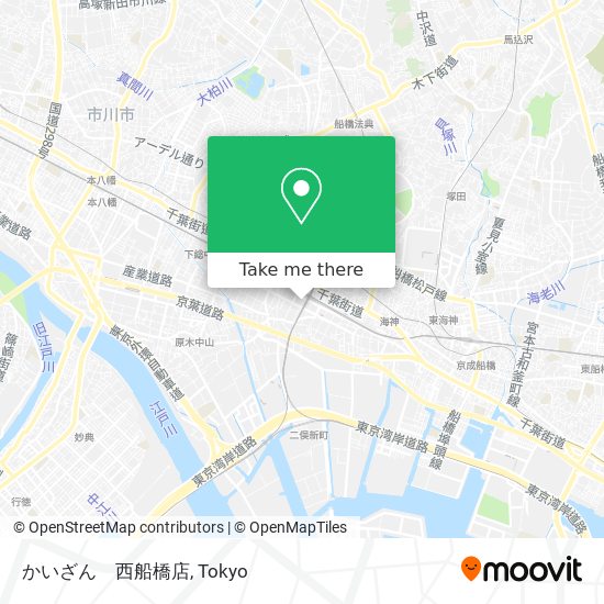 かいざん　西船橋店 map