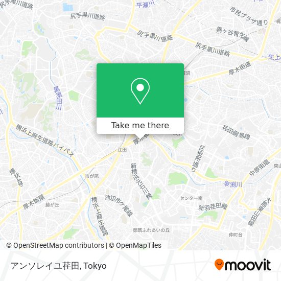 アンソレイユ荏田 map
