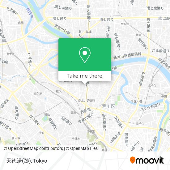 天徳湯(跡) map