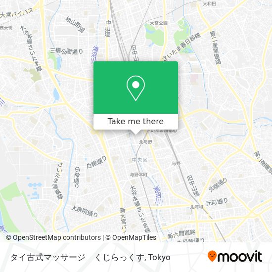 タイ古式マッサージ　くじらっくす map