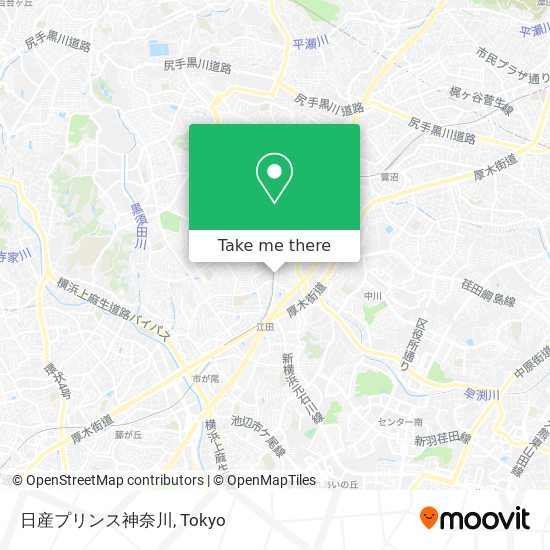 日産プリンス神奈川 map