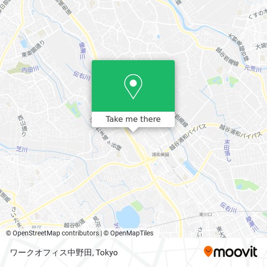 ワークオフィス中野田 map