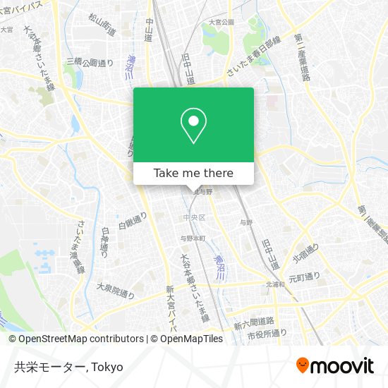 共栄モーター map