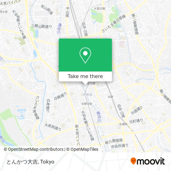 とんかつ大吉 map