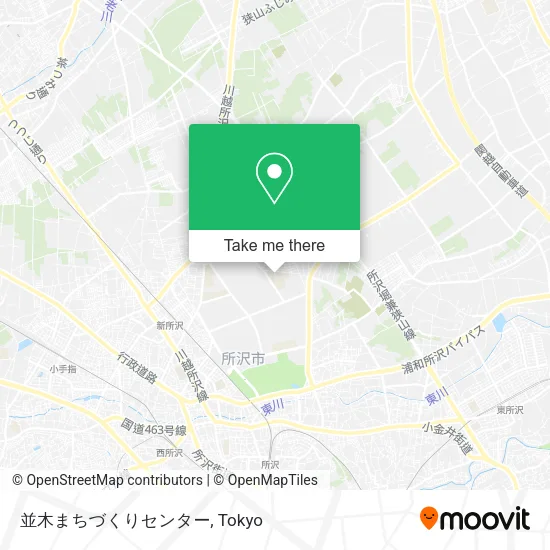 並木まちづくりセンター map