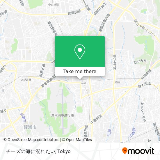 チーズの海に溺れたい map