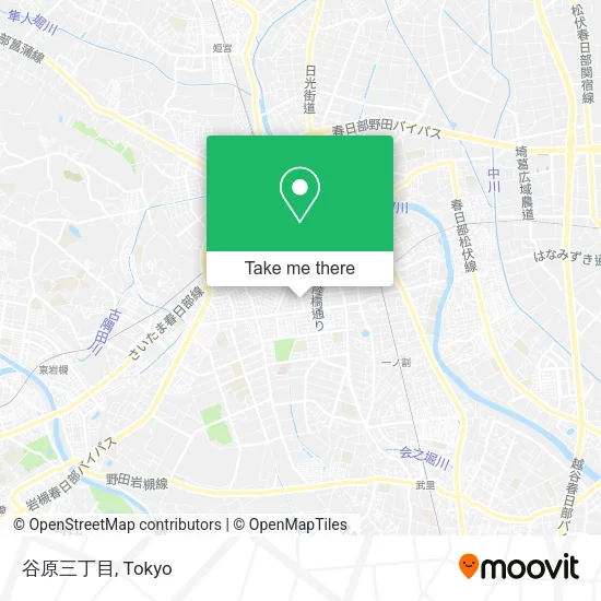 谷原三丁目 map
