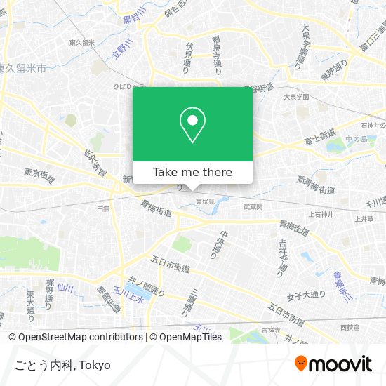 ごとう内科 map