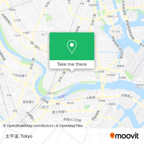 太平湯 map