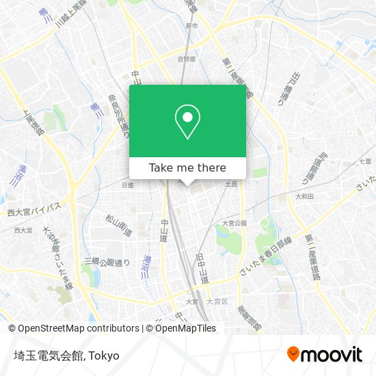 埼玉電気会館 map