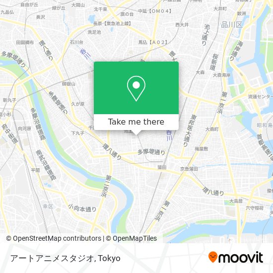 アートアニメスタジオ map