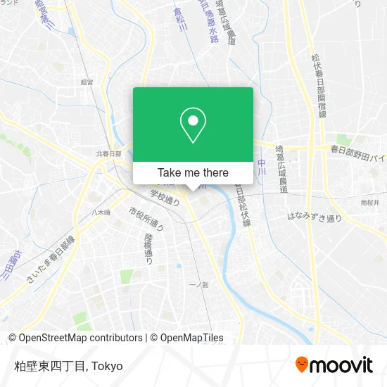 粕壁東四丁目 map