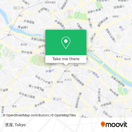 濱屋 map