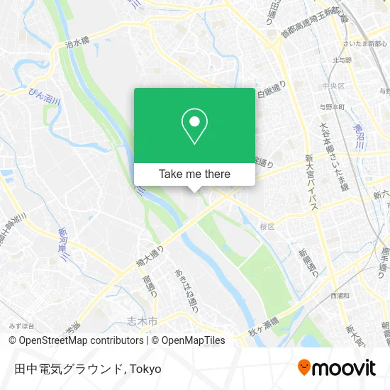 田中電気グラウンド map