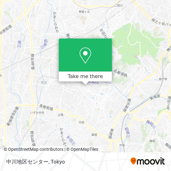 中川地区センター map