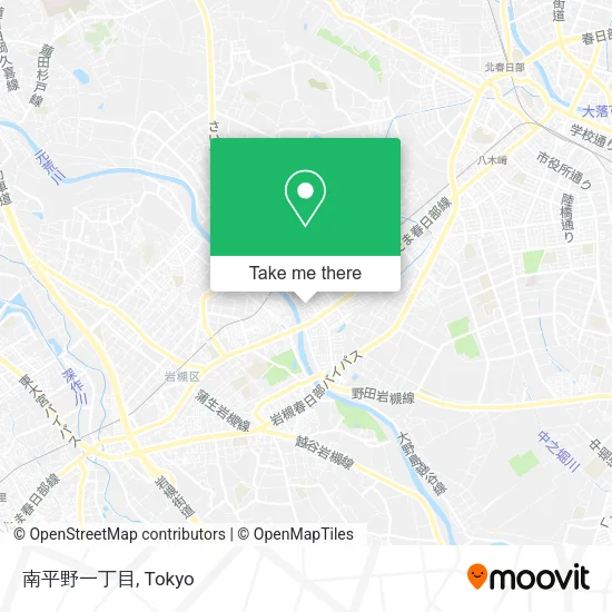 南平野一丁目 map