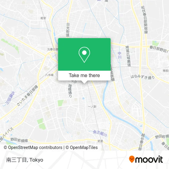 南三丁目 map