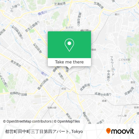 都営町田中町三丁目第四アパート map