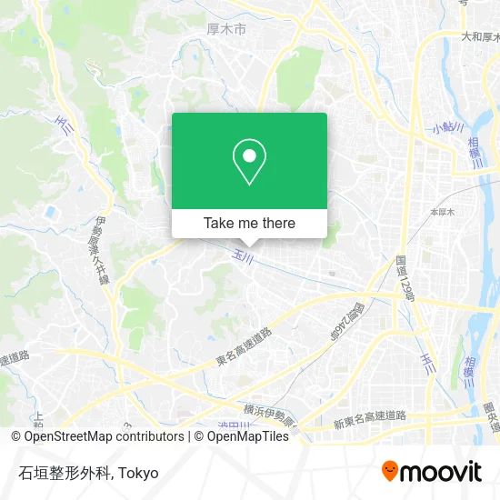 石垣整形外科 map