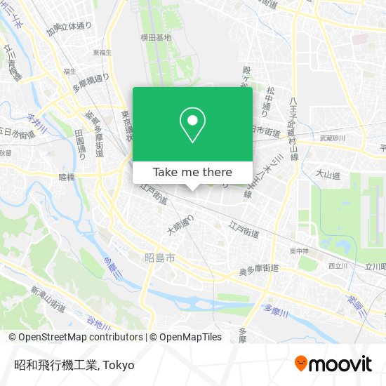 昭和飛行機工業 map