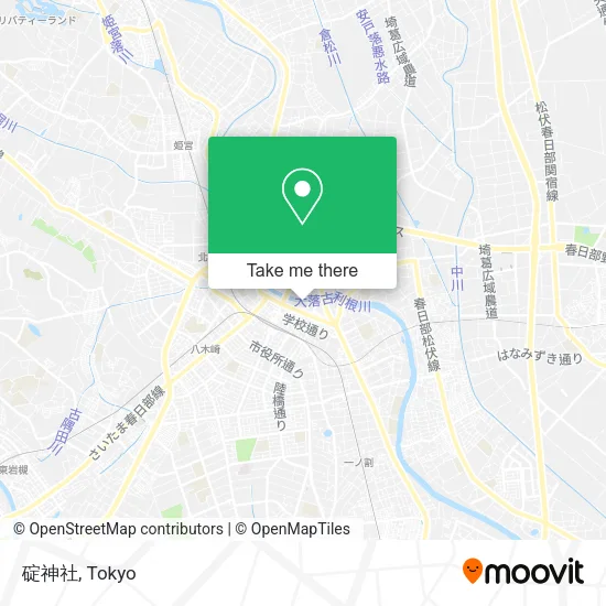 碇神社 map