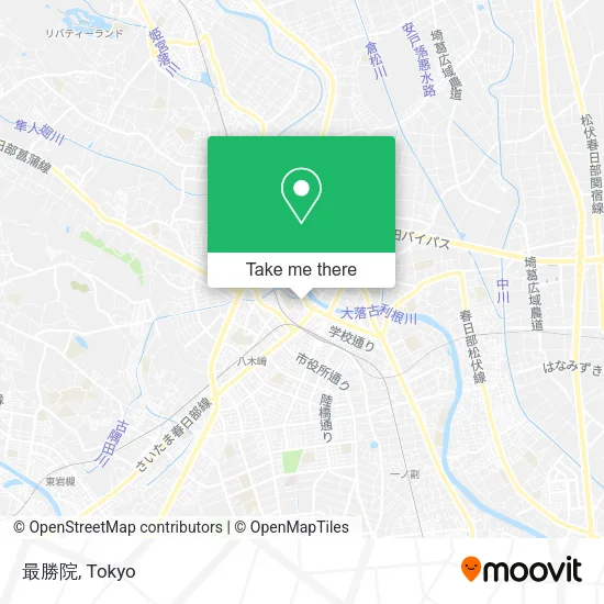 最勝院 map