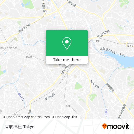 香取神社 map