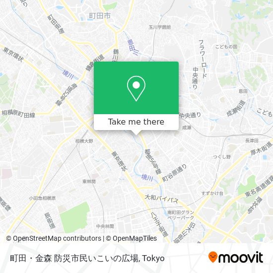 町田・金森 防災市民いこいの広場 map