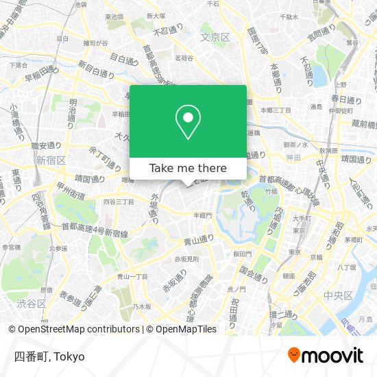 四番町 map