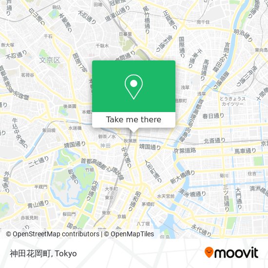 神田花岡町 map