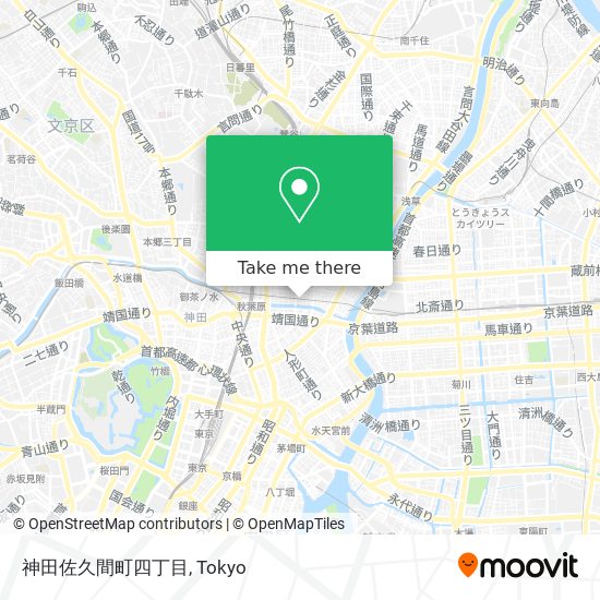 神田佐久間町四丁目 map
