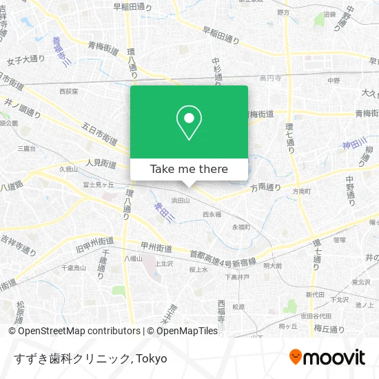 すずき歯科クリニック map