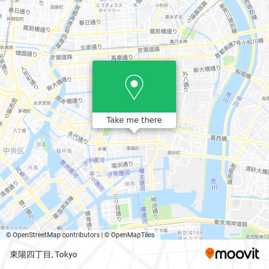 東陽四丁目 map