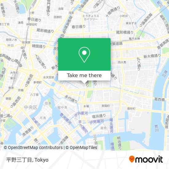 平野三丁目 map