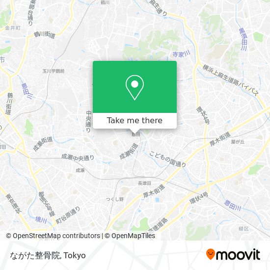 ながた整骨院 map