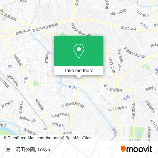 第二沼田公園 map