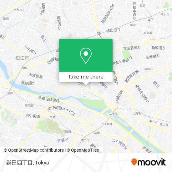 鎌田四丁目 map