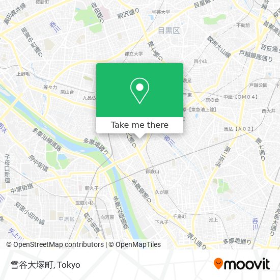 雪谷大塚町 map