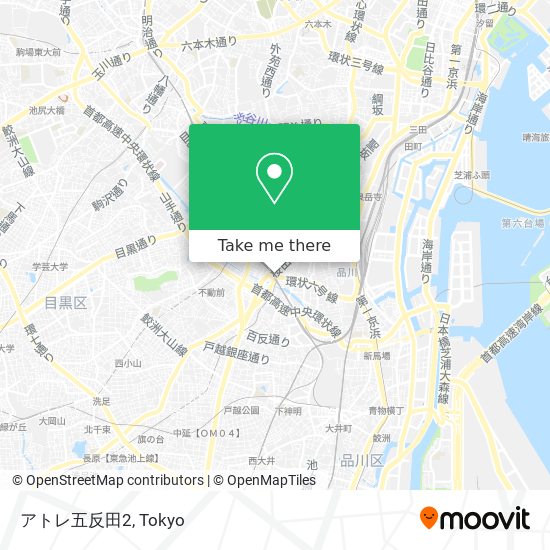 アトレ五反田2 map