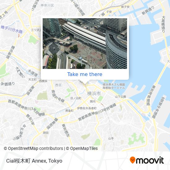 Cial桜木町 Annex map