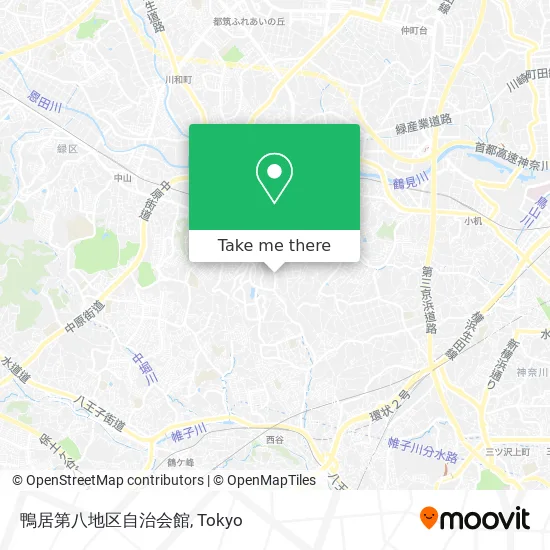 鴨居第八地区自治会館 map