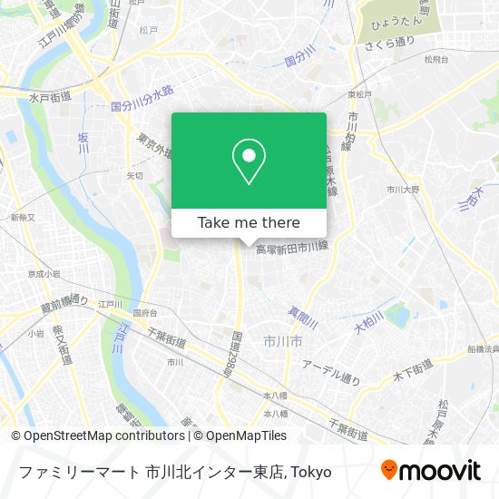 ファミリーマート 市川北インター東店 map