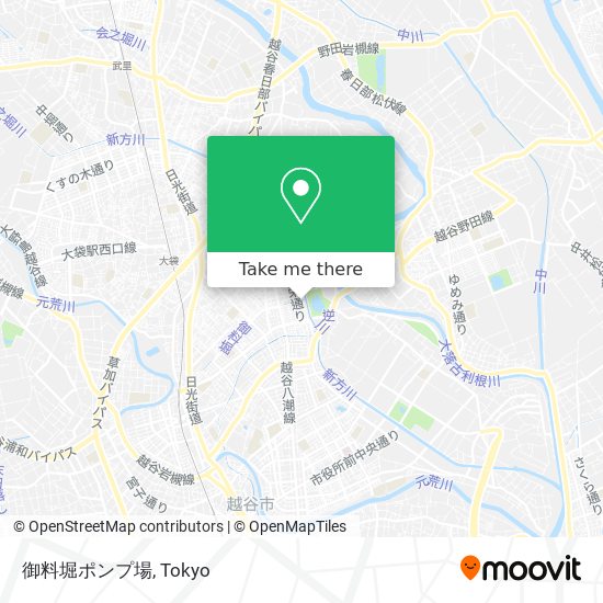 御料堀ポンプ場 map