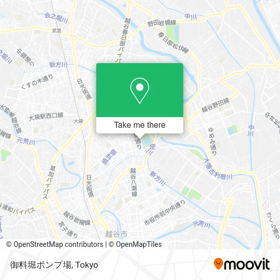 御料堀ポンプ場 map