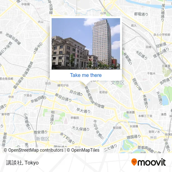 講談社 map