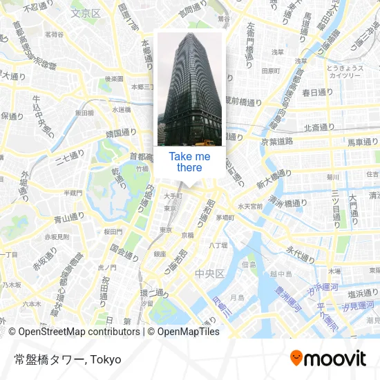 常盤橋タワー map