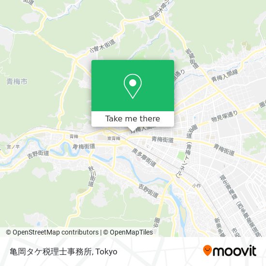 亀岡タケ税理士事務所 map