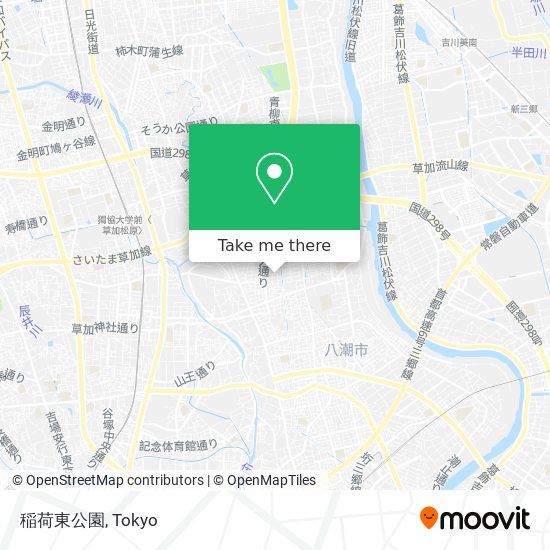 稲荷東公園 map