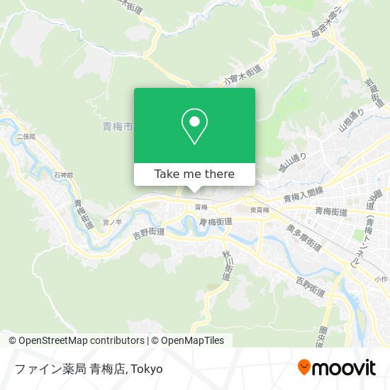 ファイン薬局 青梅店 map