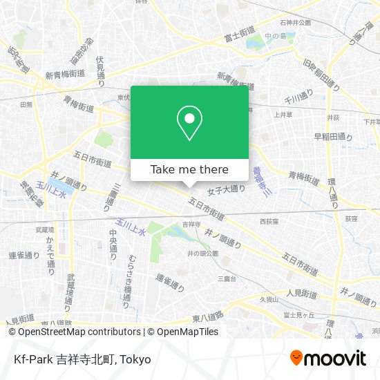 Kf-Park 吉祥寺北町 map